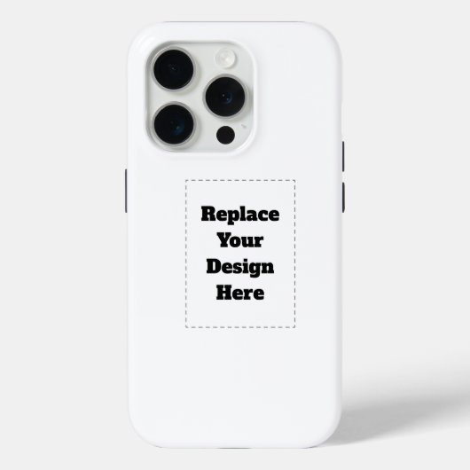 Erstellen Sie Ihr eigenes Weiß Case-Mate iPhone Hülle (Rückseite)