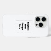Erstellen Sie Ihr eigenes Weiß Case-Mate iPhone Hülle (Rückseite (Horizontal))