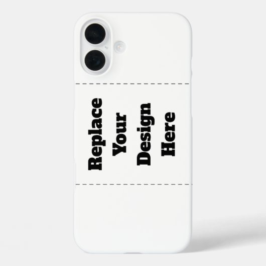 Erstellen Sie Ihr eigenes Weiß  Case-Mate iPhone Hülle (Rückseite)