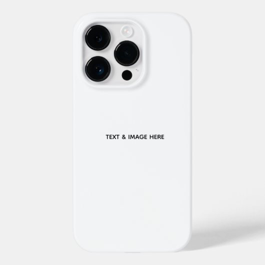 Erstellen Sie Ihr eigenes Weiß Case-Mate iPhone Hülle (Rückseite)