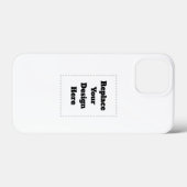 Erstellen Sie Ihr eigenes Weiß Case-Mate iPhone Hülle (Rückseite (Horizontal))