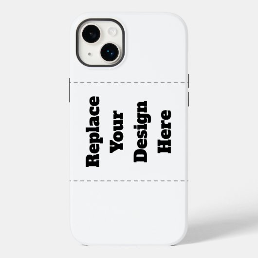 Erstellen Sie Ihr eigenes Weiß Case-Mate iPhone Hülle (Rückseite)