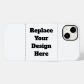 Erstellen Sie Ihr eigenes Weiß Case-Mate iPhone Hülle (Rückseite (Horizontal))
