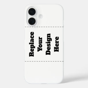 Erstellen Sie Ihr eigenes Weiß iPhone 16 Hülle