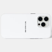 Erstellen Sie Ihr eigenes Weiß Case-Mate iPhone Hülle (Rückseite (Horizontal))