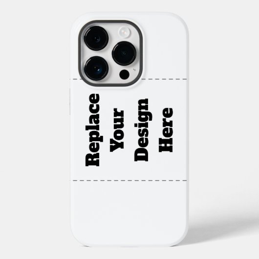 Erstellen Sie Ihr eigenes Weiß Case-Mate iPhone Hülle (Rückseite)