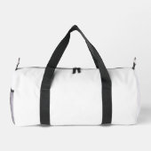 Erstellen Sie Ihr eigenes Weiß  Duffle Bag (Rückseite)