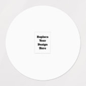 Erstellen Sie Ihr eigenes Weiß  Etiketten (Design 1)