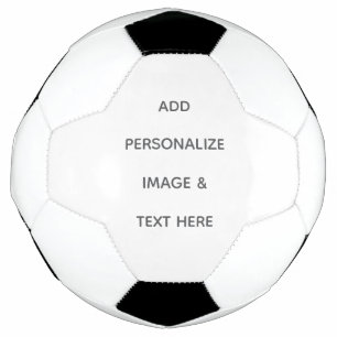 Erstellen Sie Ihr eigenes Weiß Fußball