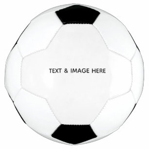 Erstellen Sie Ihr eigenes Weiß Fußball