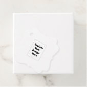Erstellen Sie Ihr eigenes Weiß Geschenkanhänger (Beispiel)