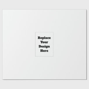 Erstellen Sie Ihr eigenes Weiß Geschenkpapier