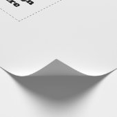 Erstellen Sie Ihr eigenes Weiß Geschenkpapier (Ecke)