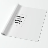 Erstellen Sie Ihr eigenes Weiß Geschenkpapier (Ungerollt)
