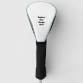 Erstellen Sie Ihr eigenes Weiß Golf Headcover (Vorderseite)