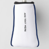 Erstellen Sie Ihr eigenes Weiß Golf Headcover (Rotieren 90)