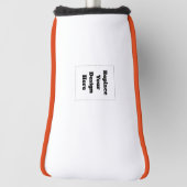 Erstellen Sie Ihr eigenes Weiß Golf Headcover (Rotieren 90)