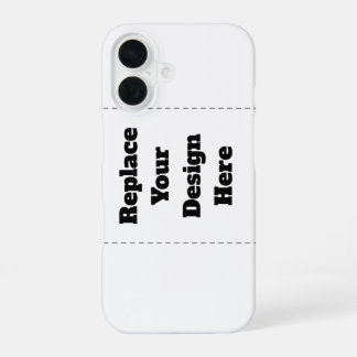 Erstellen Sie Ihr eigenes Weiß iPhone 16 Hülle