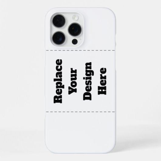 Erstellen Sie Ihr eigenes Weiß iPhone Hülle (Rückseite)