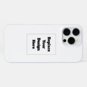 Erstellen Sie Ihr eigenes Weiß iPhone Hülle (Rückseite (Horizontal))