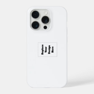 Erstellen Sie Ihr eigenes Weiß  iPhone 15 Pro Hülle