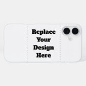 Erstellen Sie Ihr eigenes Weiß iPhone Hülle (Rückseite (Horizontal))