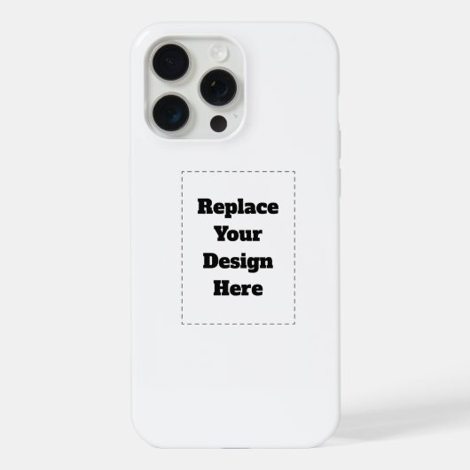 Erstellen Sie Ihr eigenes Weiß iPhone Hülle (Rückseite)