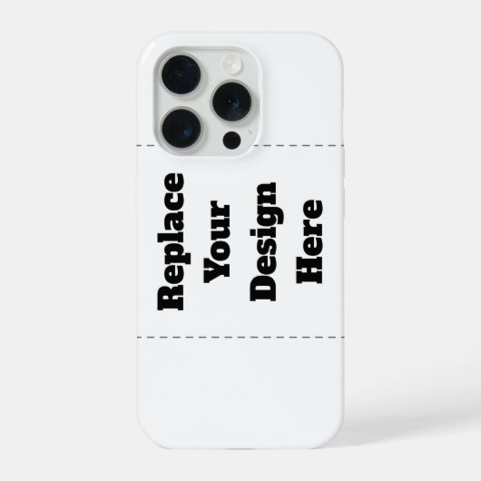 Erstellen Sie Ihr eigenes Weiß iPhone Hülle (Rückseite)