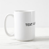 Erstellen Sie Ihr eigenes Weiß Kaffeetasse (Links)