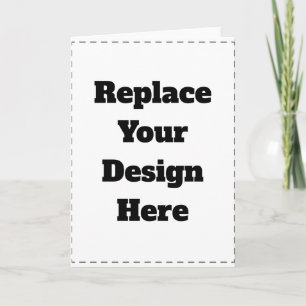 Erstellen Sie Ihr eigenes Weiß  Karte