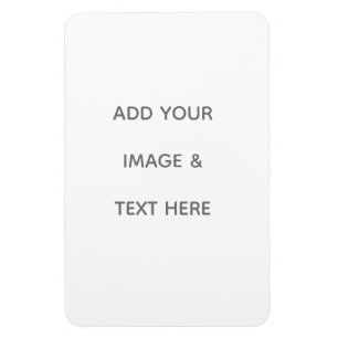 Erstellen Sie Ihr eigenes Weiß  Magnet
