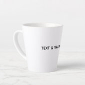 Erstellen Sie Ihr eigenes Weiß Milchtasse (Linke Ecke)