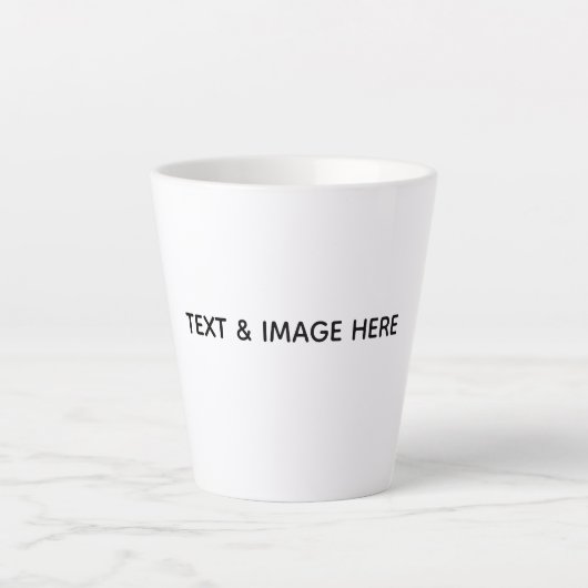 Erstellen Sie Ihr eigenes Weiß Milchtasse (Vorderseite)