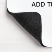 Erstellen Sie Ihr eigenes Weiß Mousepad (Ecke)