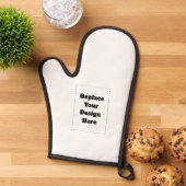 Erstellen Sie Ihr eigenes Weiß Ofenhandschuh (Oben unten)