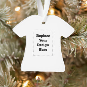 Erstellen Sie Ihr eigenes Weiß  Ornament