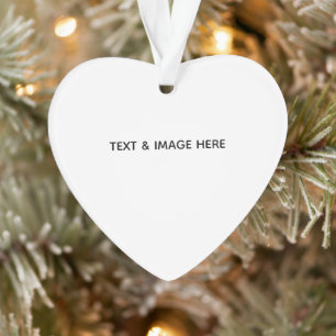 Erstellen Sie Ihr eigenes Weiß Ornament