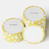 Erstellen Sie Ihr eigenes Weiß Pokerchips (Stapel)
