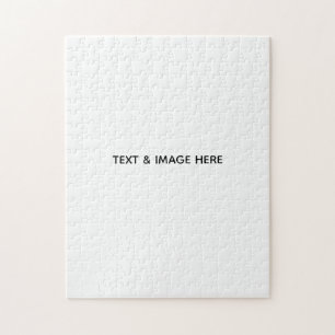 Erstellen Sie Ihr eigenes Weiß Puzzle