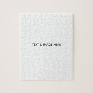 Erstellen Sie Ihr eigenes Weiß Puzzle