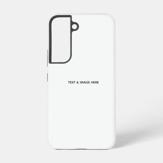 Erstellen Sie Ihr eigenes Weiß Samsung Galaxy Hülle (Rückseite)