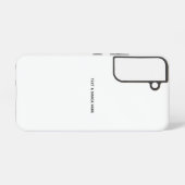 Erstellen Sie Ihr eigenes Weiß Samsung Galaxy Hülle (Rückseite (Horizontal))