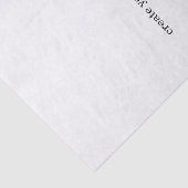 erstellen Sie Ihr eigenes Weiß Seidenpapier (Ausschnitt)