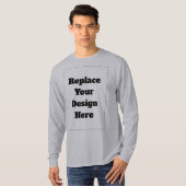 Erstellen Sie Ihr eigenes Weiß T-Shirt (Vorne ganz)