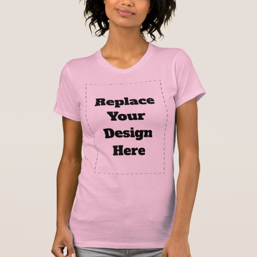 Erstellen Sie Ihr eigenes Weiß T-Shirt (Vorderseite)