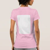 Erstellen Sie Ihr eigenes Weiß  T-Shirt (Rückseite)