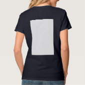 Erstellen Sie Ihr eigenes Weiß T-Shirt (Rückseite)