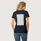 Erstellen Sie Ihr eigenes Weiß T-Shirt (Rückseite Vollansicht)