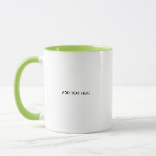 Erstellen Sie Ihr eigenes Weiß  Tasse