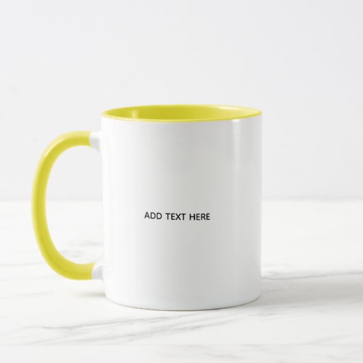 Erstellen Sie Ihr eigenes Weiß  Tasse (Links)